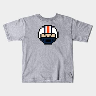 8-Bit Helmet - Auburn Kids T-Shirt